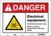 Safety Sign 10 inx14 in Vinyl
