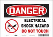 Safety Sign 7 inx10 in Vinyl