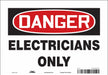 Safety Sign 7 in x 10 in Vinyl