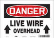 Safety Sign 7 in x 10 in Vinyl