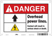 Safety Sign 7 in x 10 in Aluminum