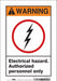 Safety Sign 10 inx7 in Vinyl
