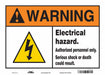 Safety Sign 10 in x 14 in Vinyl