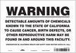 Safety Sign 10 Wx7 H 0.004 Thickness