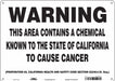 Safety Sign 14 Wx10 H 0.055 Thickness