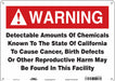 Safety Sign 14 Wx10 H 0.055 Thickness