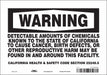 Safety Sign 10 Wx7 H 0.004 Thickness