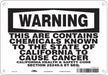 Safety Sign 10 Wx7 H 0.032 Thickness