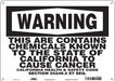 Safety Sign 14 Wx10 H 0.055 Thickness