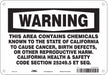 Safety Sign 10 Wx7 H 0.032 Thickness