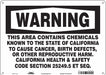 Safety Sign 14 Wx10 H 0.032 Thickness