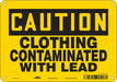 Safety Sign 7 inx10 in Polyethylene