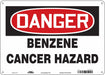 Safety Sign 10 in x 14 in Polyethylene