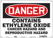 Safety Sign 10 in x 14 in Polyethylene