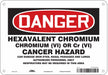 Safety Sign 7 inx10 in Polyethylene