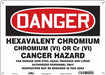 Safety Sign 10 inx14 in Polyethylene