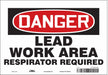 Safety Sign 7 in x 10 in Vinyl