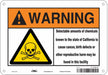 Safety Sign 10 Wx7 H 0.032 Thickness