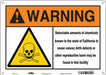 Safety Sign 14 Wx10 H 0.055 Thickness