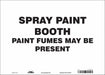Safety Sign 10 in x 14 in Vinyl