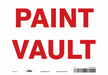 Safety Sign 7 in x 10 in Vinyl