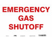 J8159 Safety Sign 10 in x 14 in Vinyl