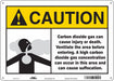 Safety Sign 10 inx14 in Polyethylene
