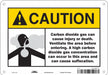 Safety Sign 7 in x 10 in Vinyl