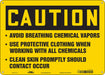 Safety Sign 10 inx14 in Vinyl