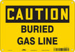 Chemical Sign 7 in x 10 in Aluminum