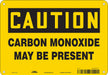 Chemical Sign 7 in x 10 in Aluminum