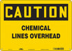 Safety Sign 10 in x 14 in Polyethylene