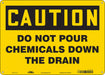 Safety Sign 10 in x 14 in Aluminum