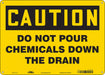 Safety Sign 10 inx14 in Polyethylene