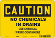 Safety Sign 7 inx10 in Vinyl