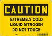 Safety Sign 7 inx10 in Vinyl