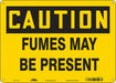 Safety Sign 10 in x 14 in Polyethylene