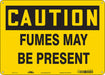 Safety Sign 10 in x 14 in Vinyl
