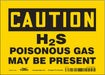 J8203 Safety Sign 5 inx7 in Vinyl
