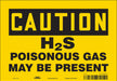 J8203 Safety Sign 7 in x 10 in Vinyl