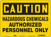 Safety Sign 10 inx14 in Vinyl
