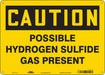 Safety Sign 10 in x 14 in Polyethylene