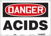 Safety Sign 10 in x 14 in Aluminum