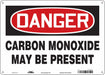 Safety Sign 10 in x 14 in Aluminum