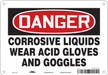 Safety Sign 7 in x 10 in Aluminum