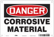 Safety Sign 7 in x 10 in Polyethylene