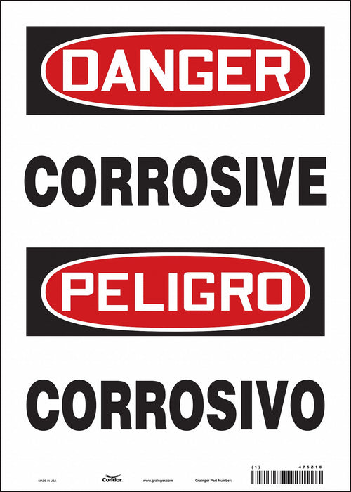 Safety Sign 14 inx10 in Vinyl
