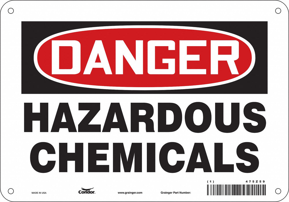 J6930 Safety Sign 7 inx10 in Vinyl