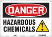 Safety Sign 10 inx14 in Polyethylene