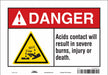 Safety Sign 7 in x 10 in Vinyl